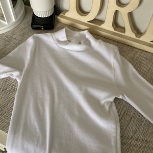 Mock neck long sleeve
